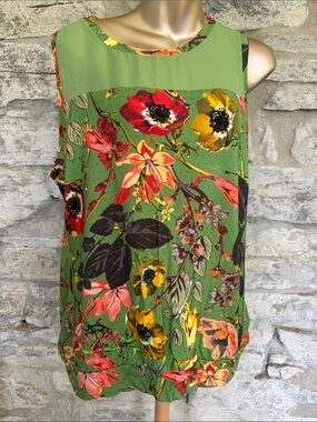 Floral Sleeveless Top